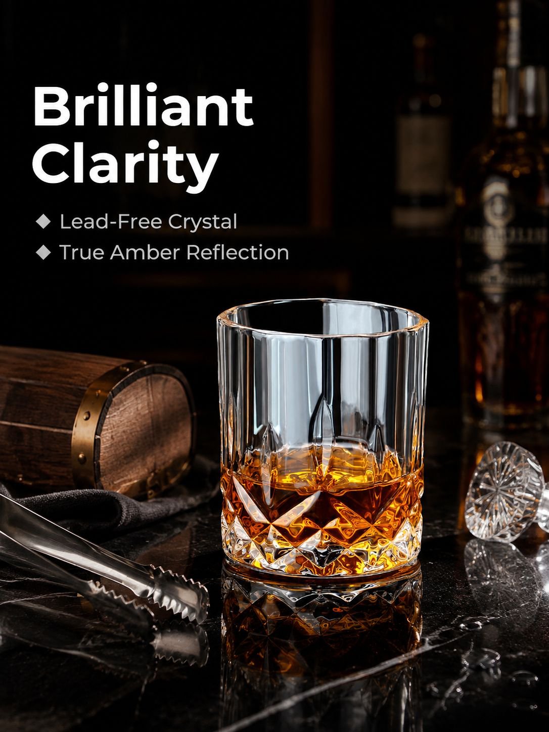 Luxury High-Clarity Crystal Goblet