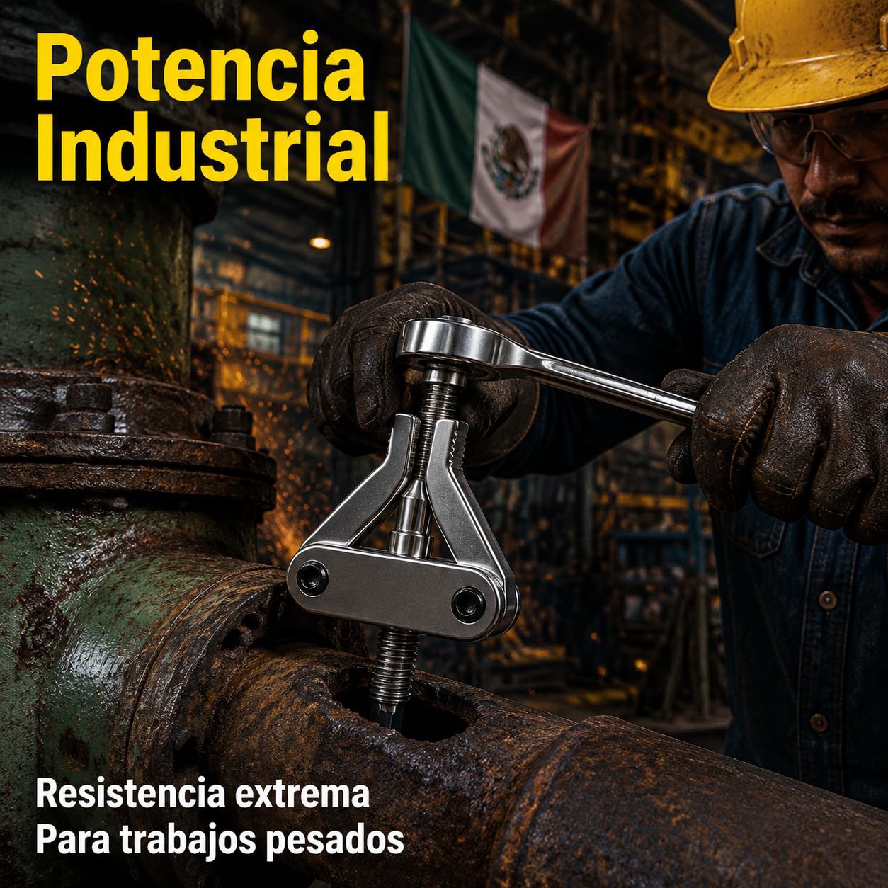 Extractor de cables y tubos rotos
