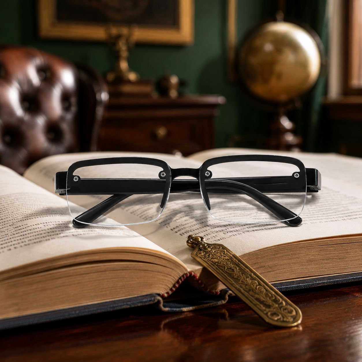 Anti-blue light smart zoom reading glasses