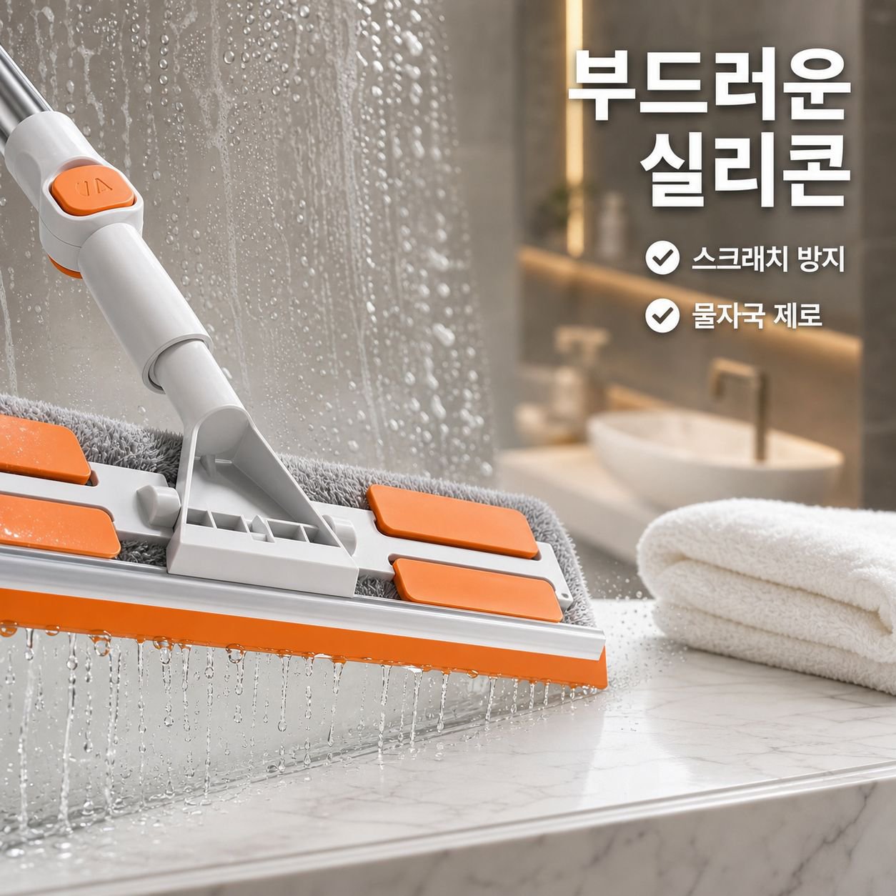 트리플 스트레처블 윈도 스크레이퍼 밀대