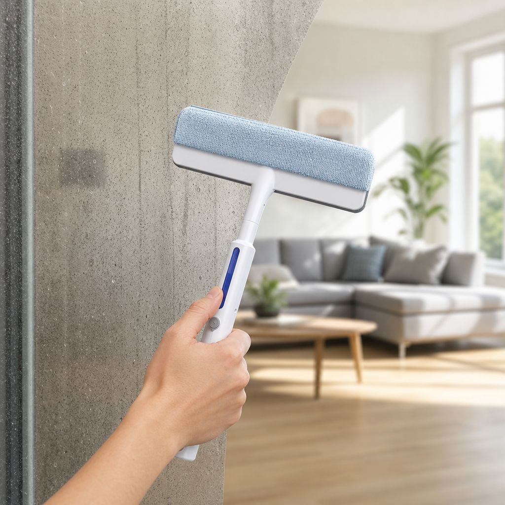 Doppelseitiger Glaswischer für Fensterreinigung
