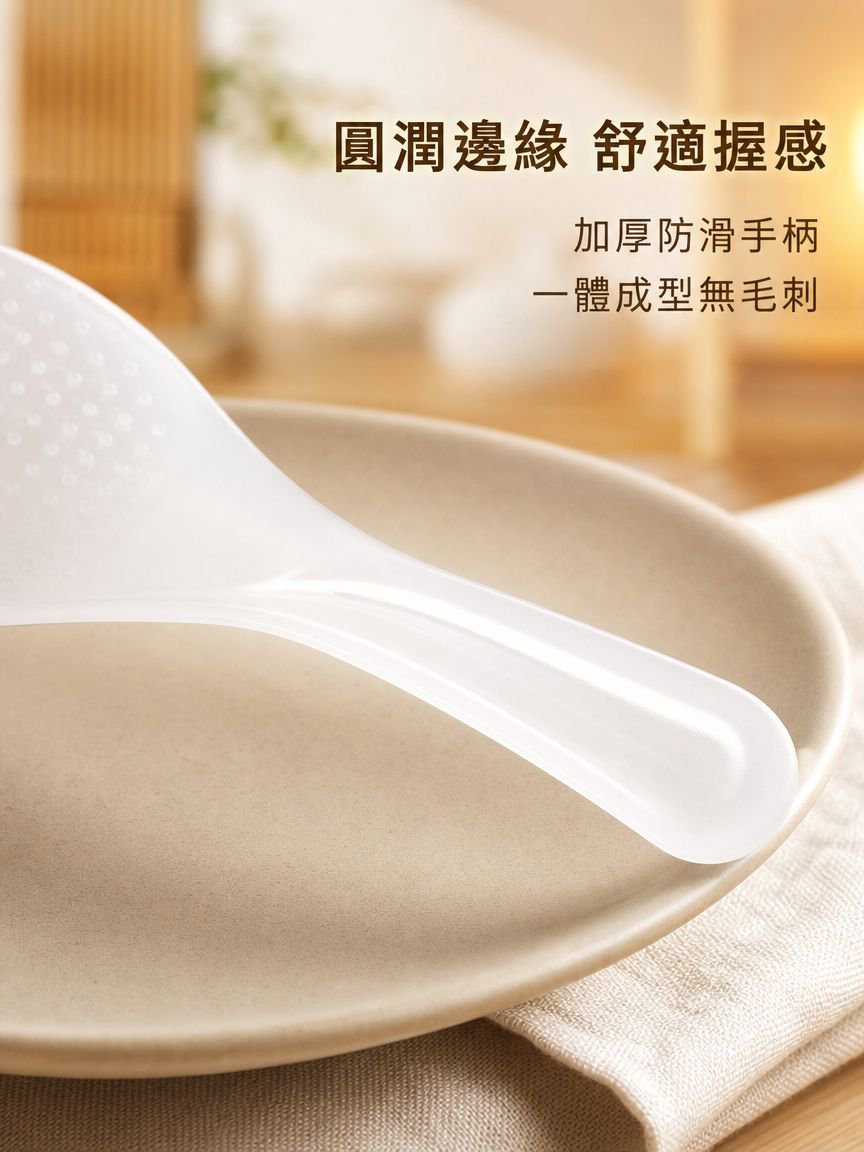 透明防沾米飯勺