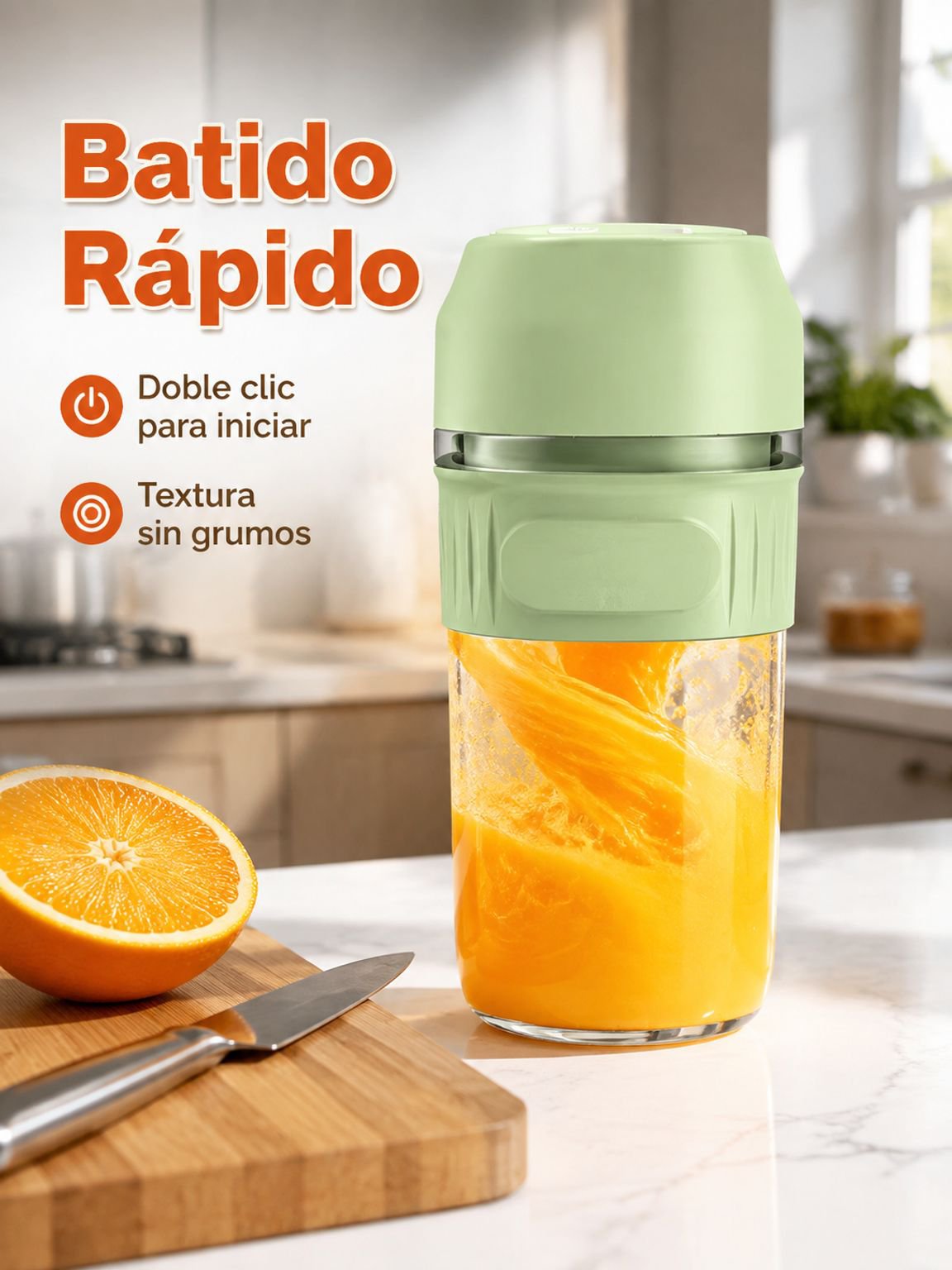 Compact Portable Rechargeable Juice Blender Cup
