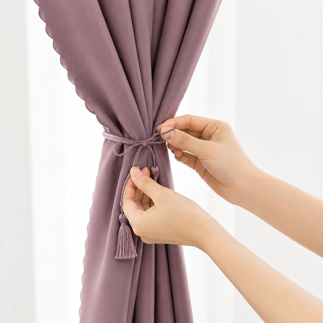 Flexible Anwendung des Verdunkelungsvorhangs in Mietwohnungen