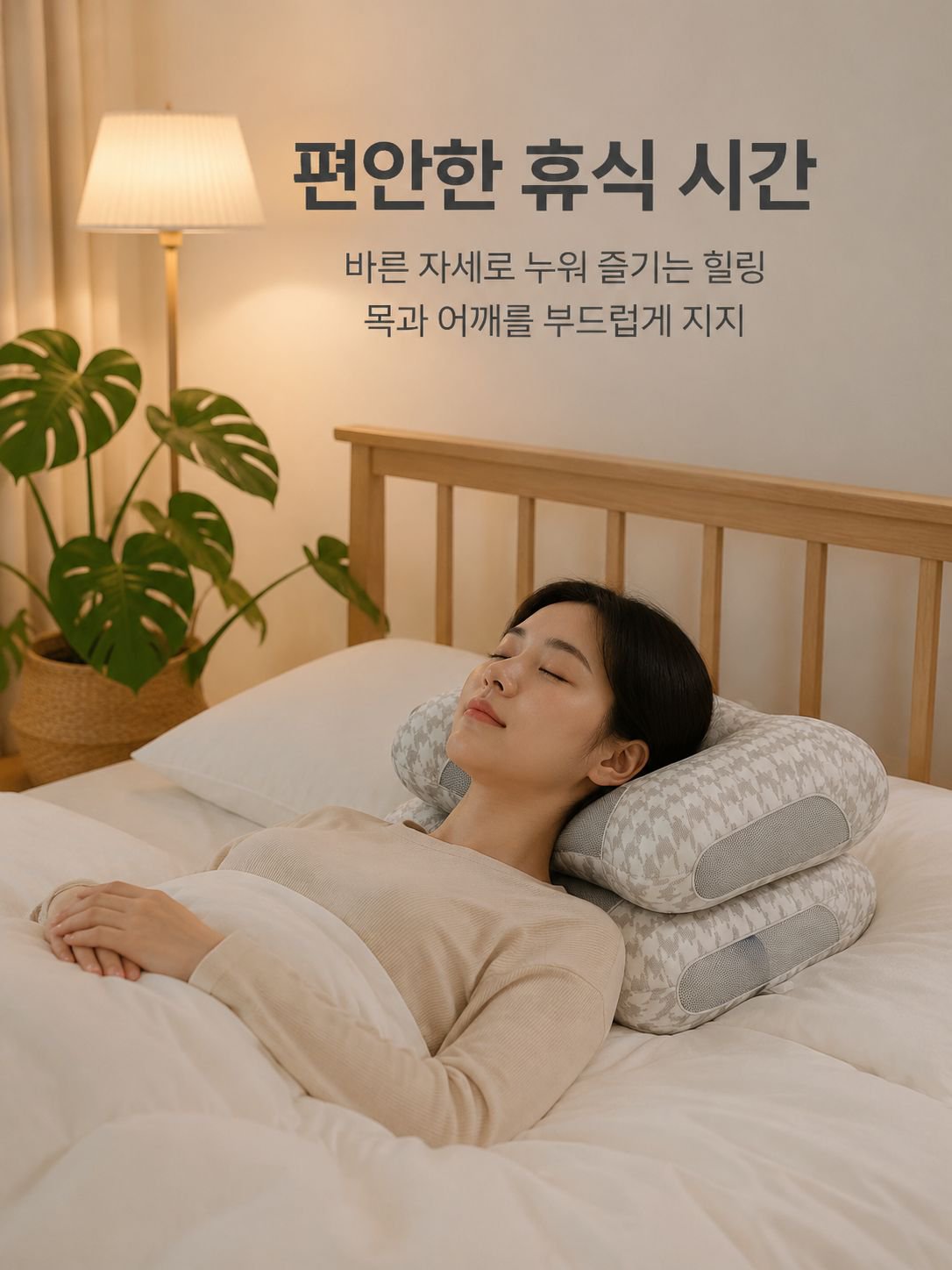 하운드투스 허니콤 SPA 목쿠션