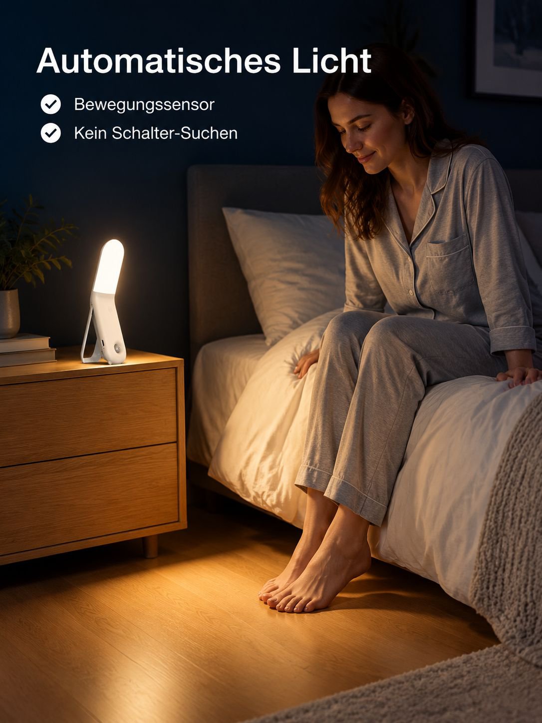 LED-Nachtlicht mit Sensor