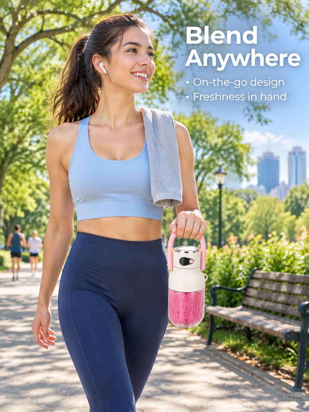 Mini Personal Juice Blender
