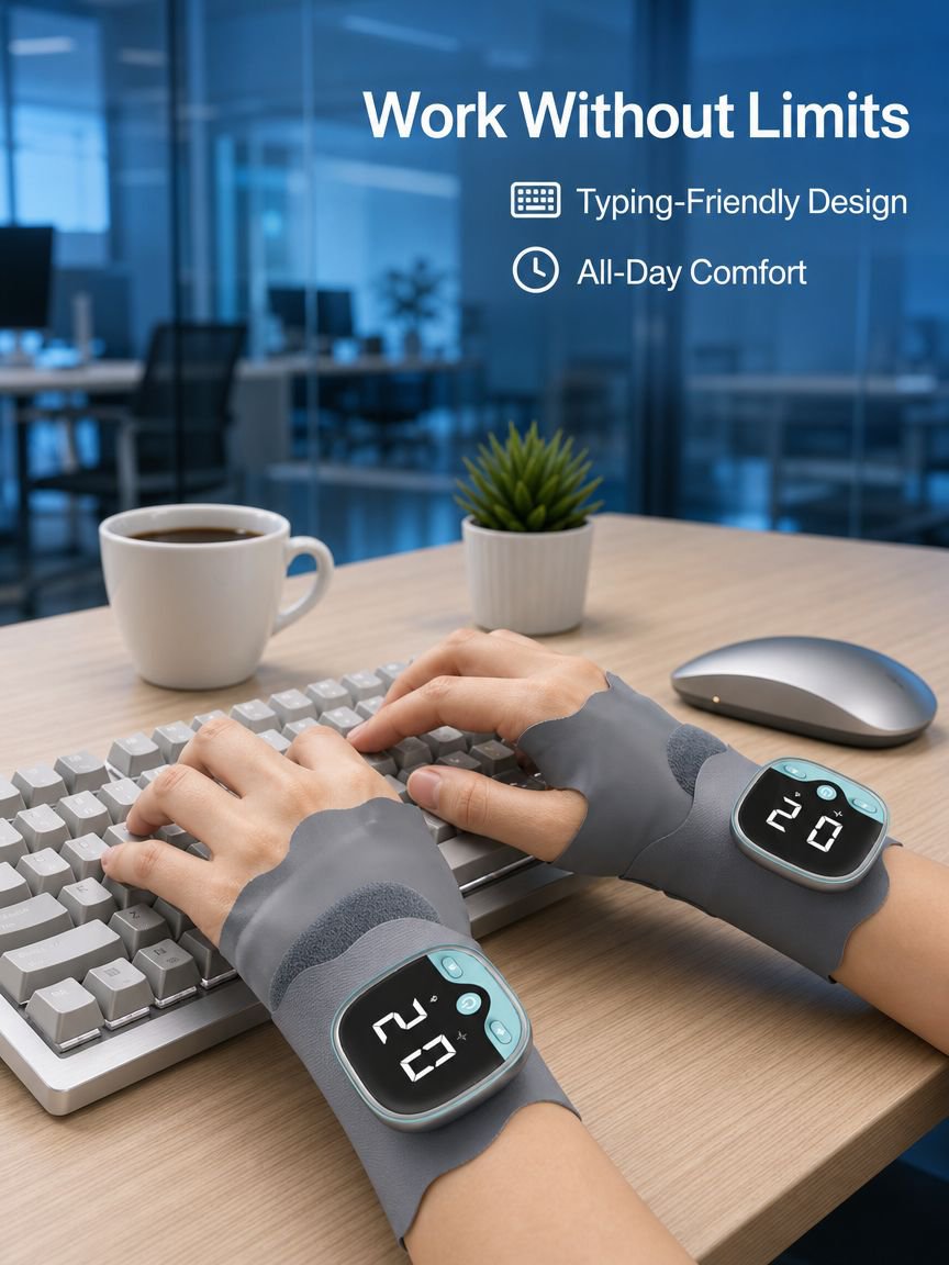 Smart Adjustable Wrist Massager
