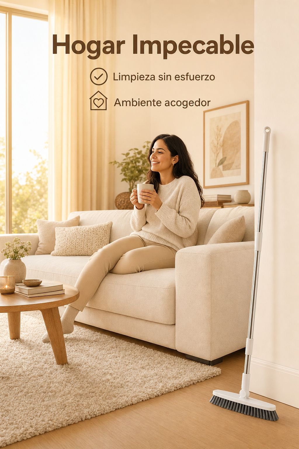 Cepillo de piso profesional para limpieza profunda