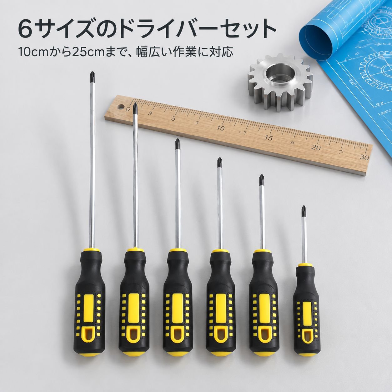 家庭用ドライバー修理工具