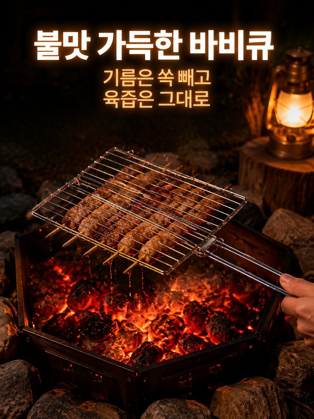 바비큐 그물