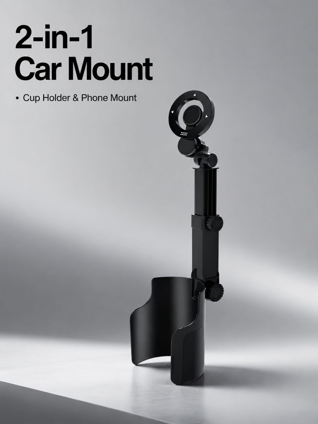 【Universal Adjustable】 Cup Holder Magnetic Arm Phone Stand