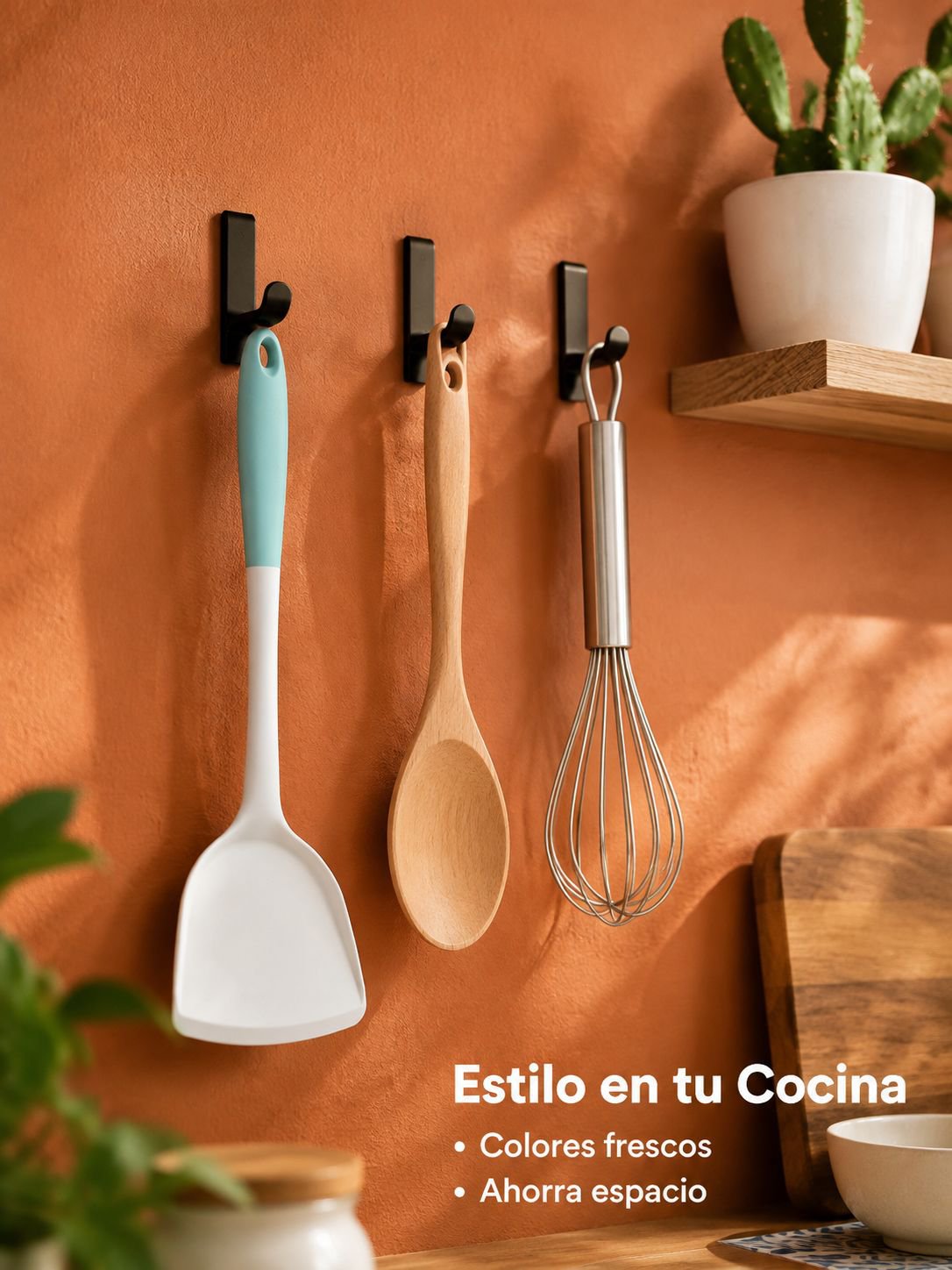Espátula de silicona para uso profesional y doméstico