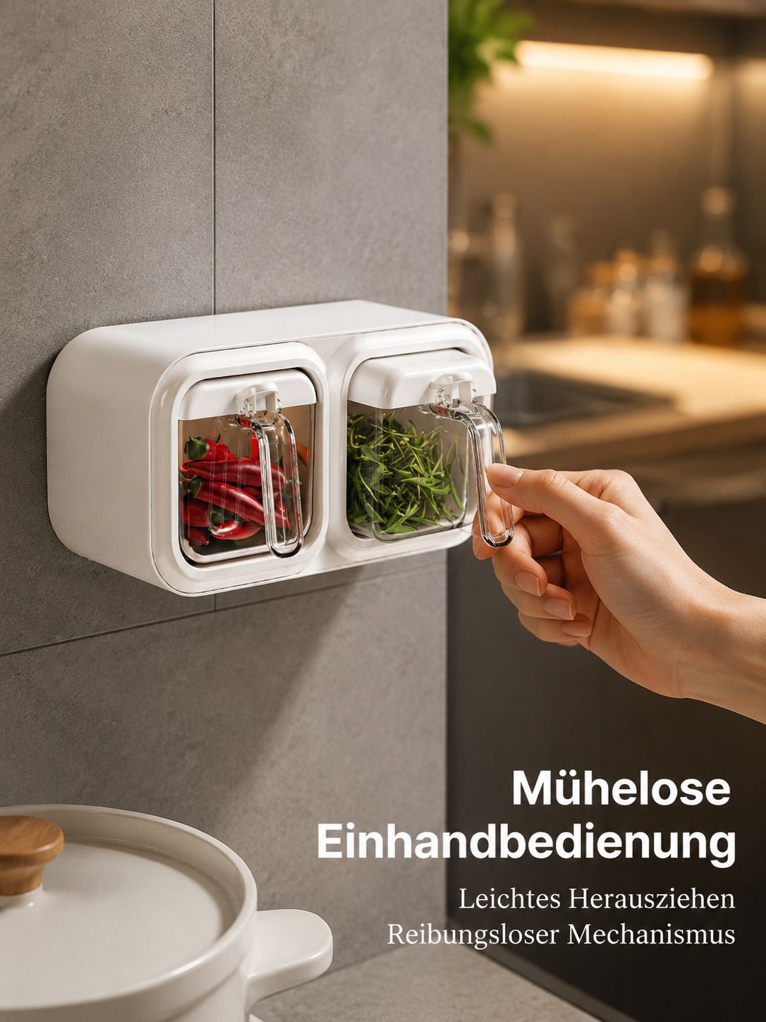 Aufbewahrungsbox aus hochwertigem Material für Küche