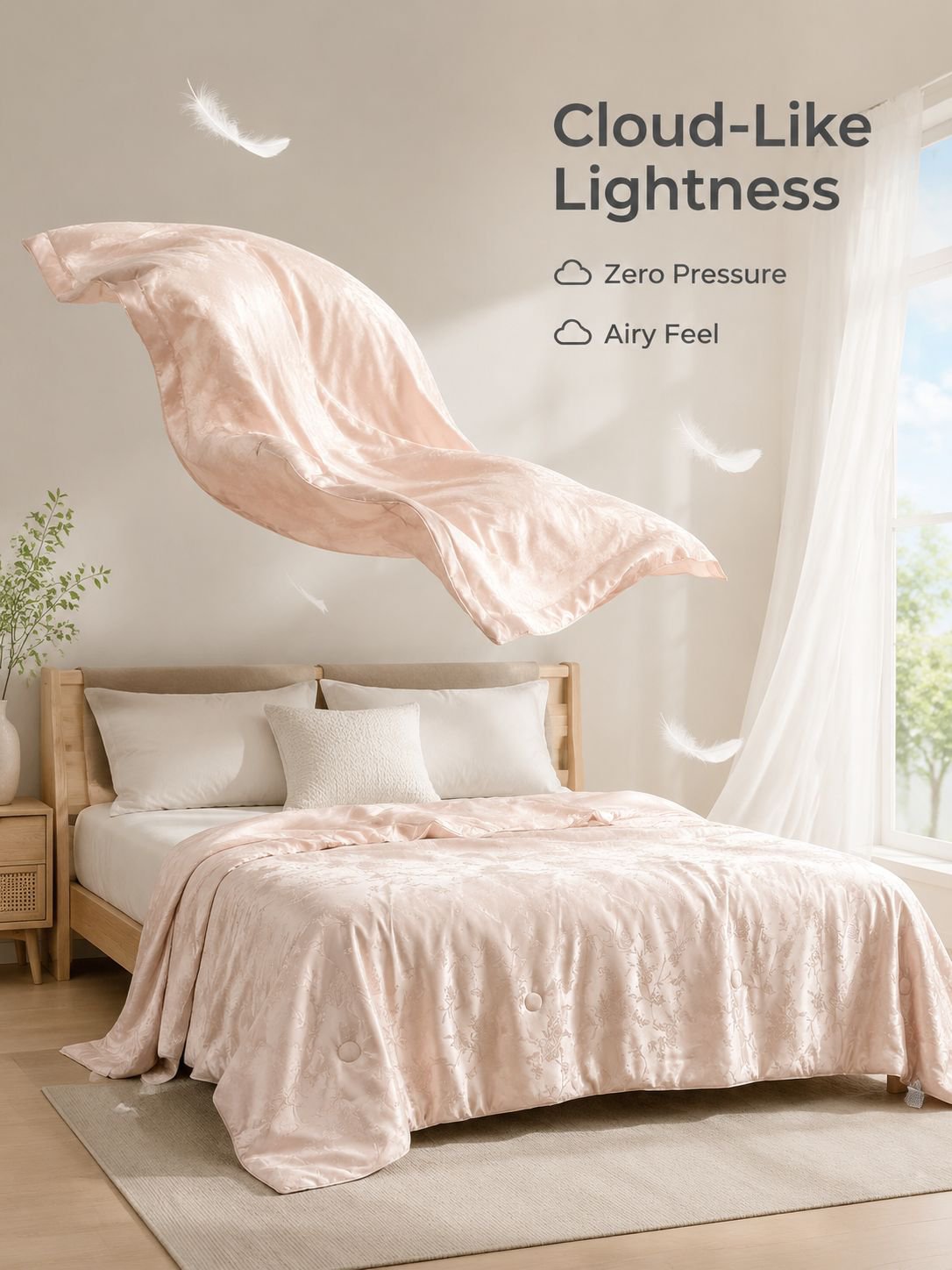 Lightweight and Breathable Summer Blanket