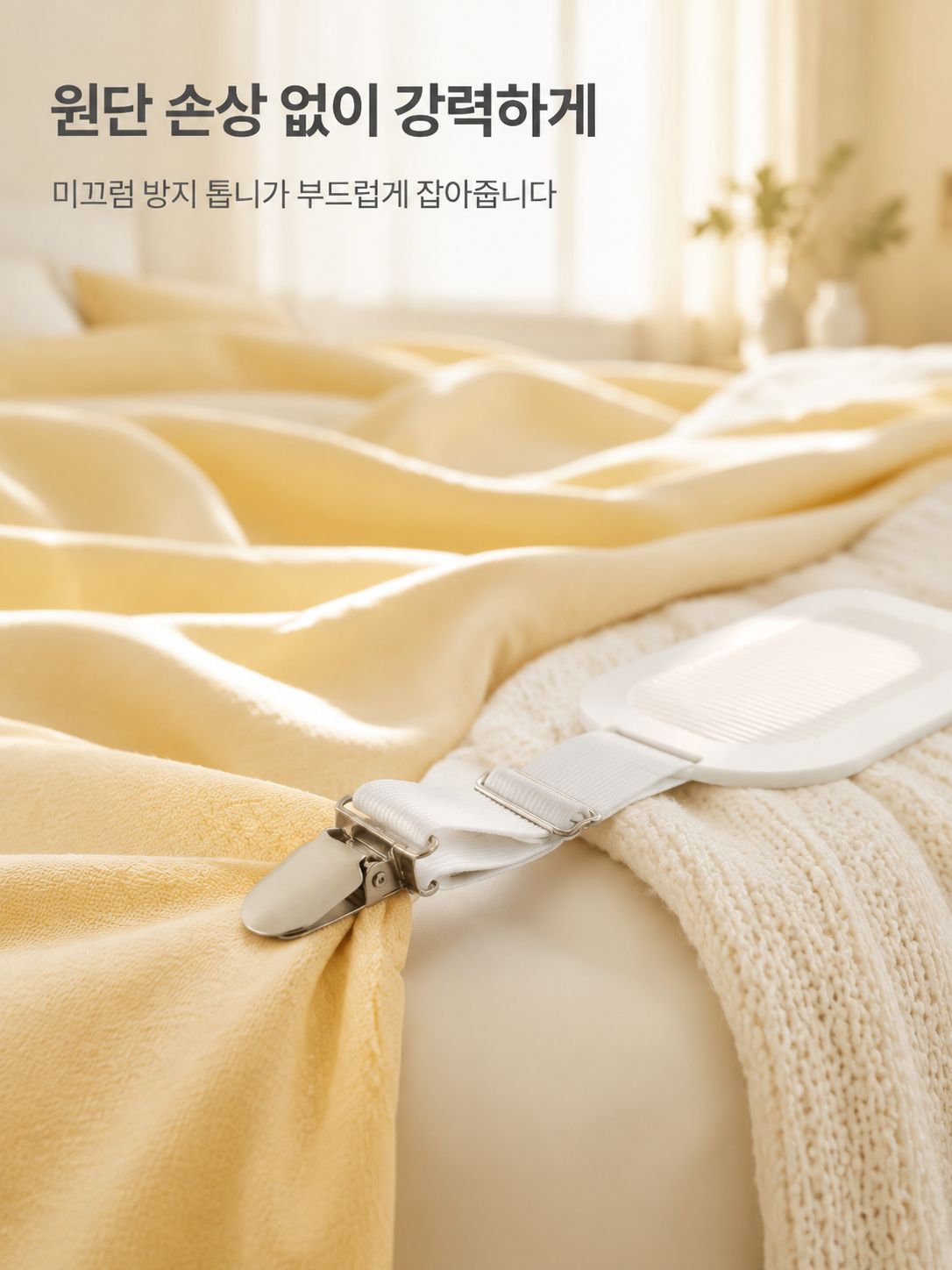 시트 고정기 소파 패드 미끄럼 방지 클립