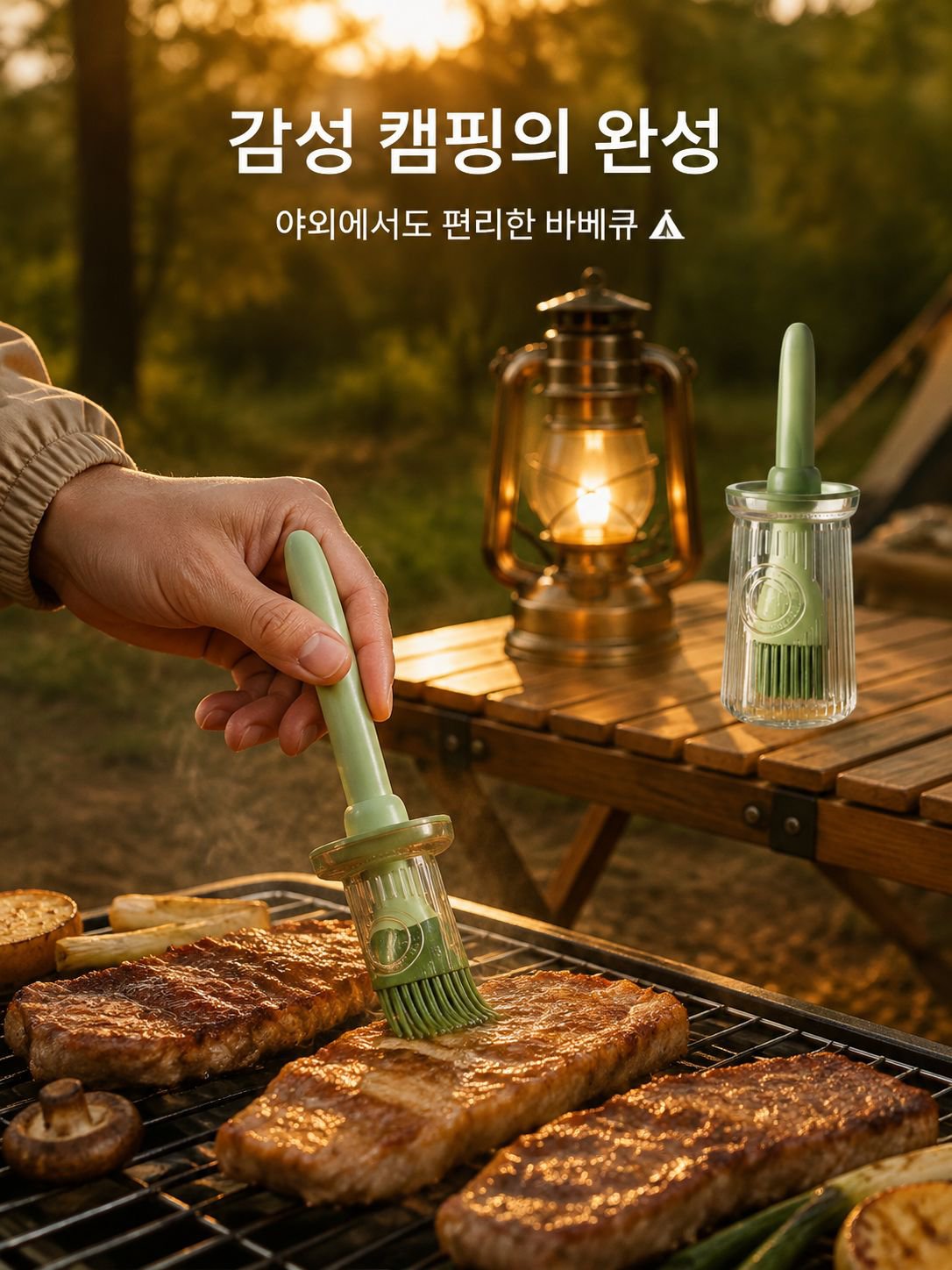 실리콘 바비큐 브러시