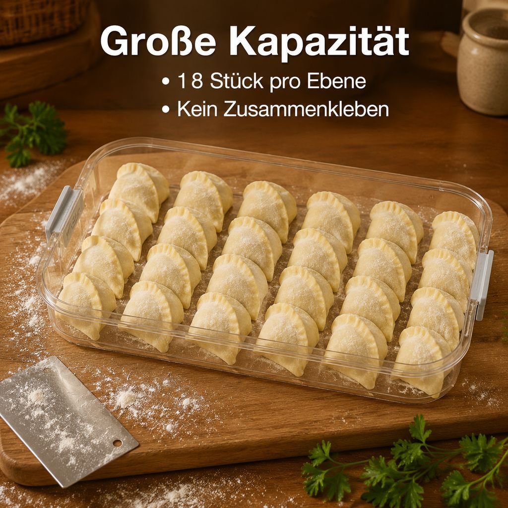 Mehrschichtige Dumplings Aufbewahrungsbox