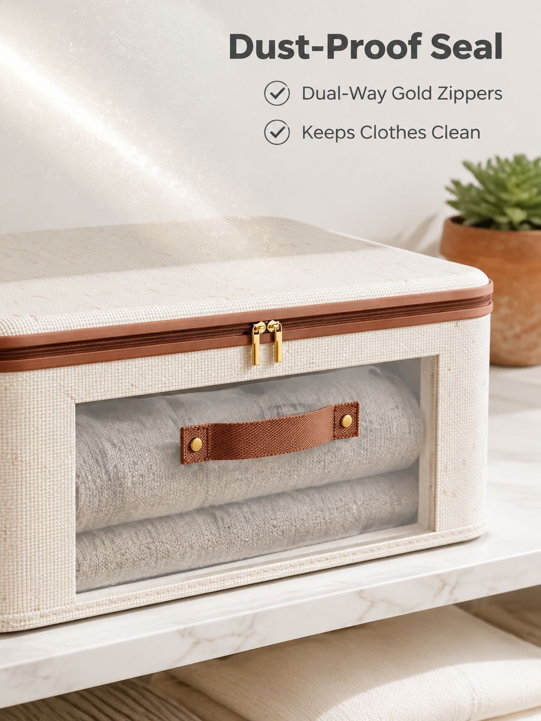 Double-Layer Window Storage Box