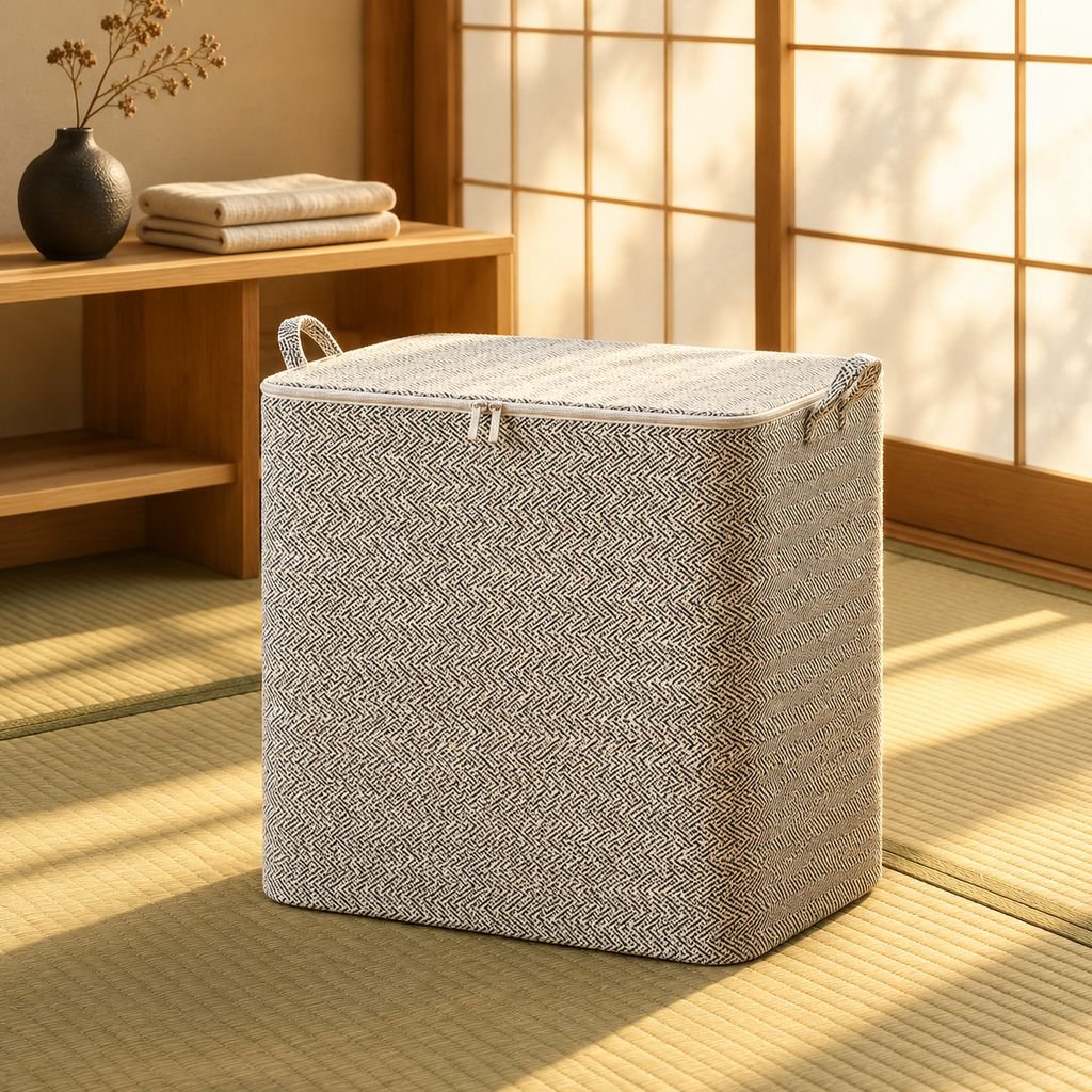 衣類・キルト・寝室用布製収納ボックス