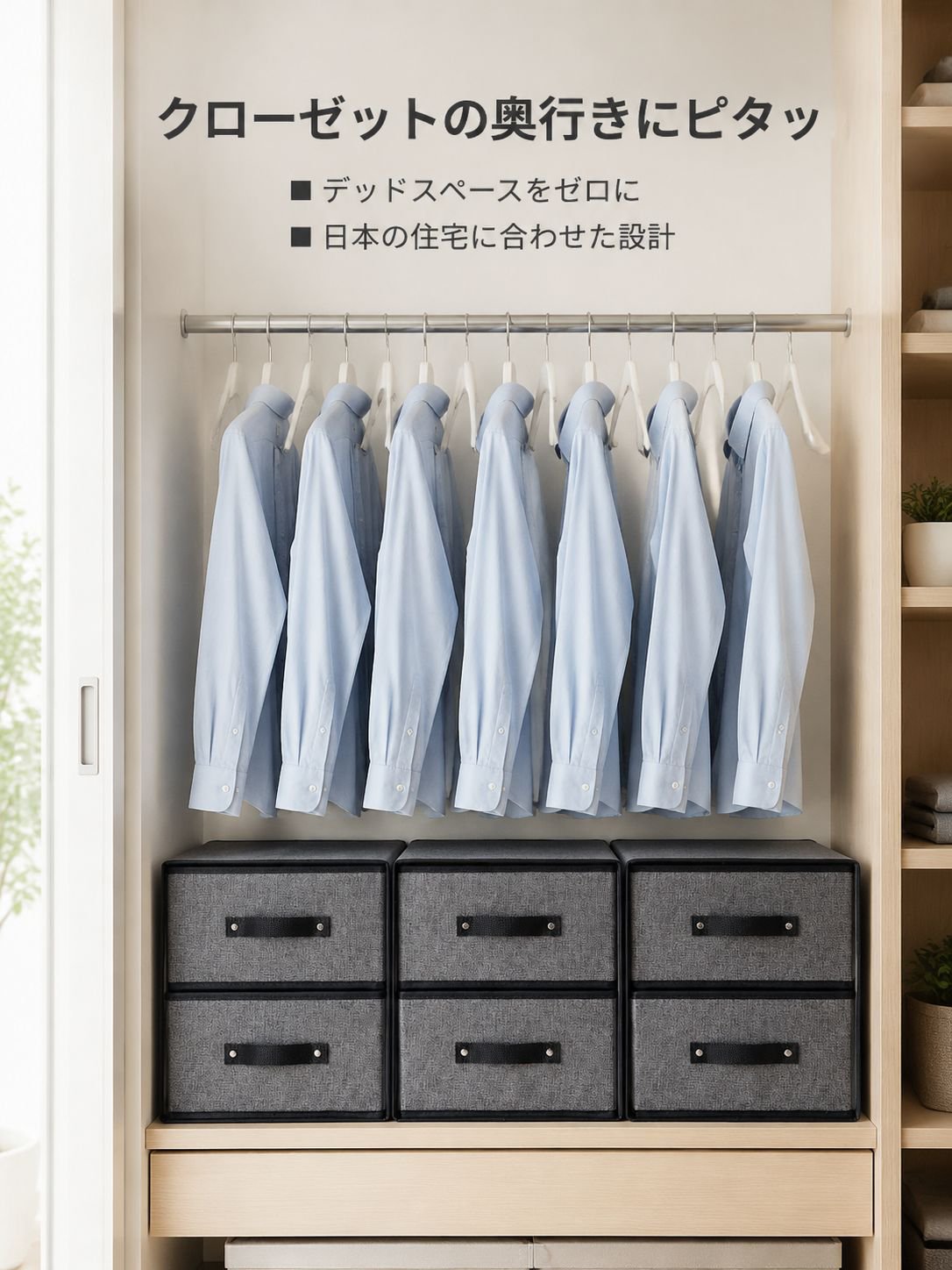 水洗い可能な布芸収納ボックス