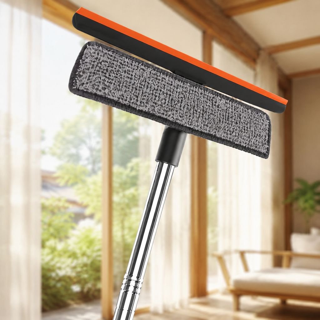 ガラススクリーンや鏡用の3in1多機能クリーニングブラシ
