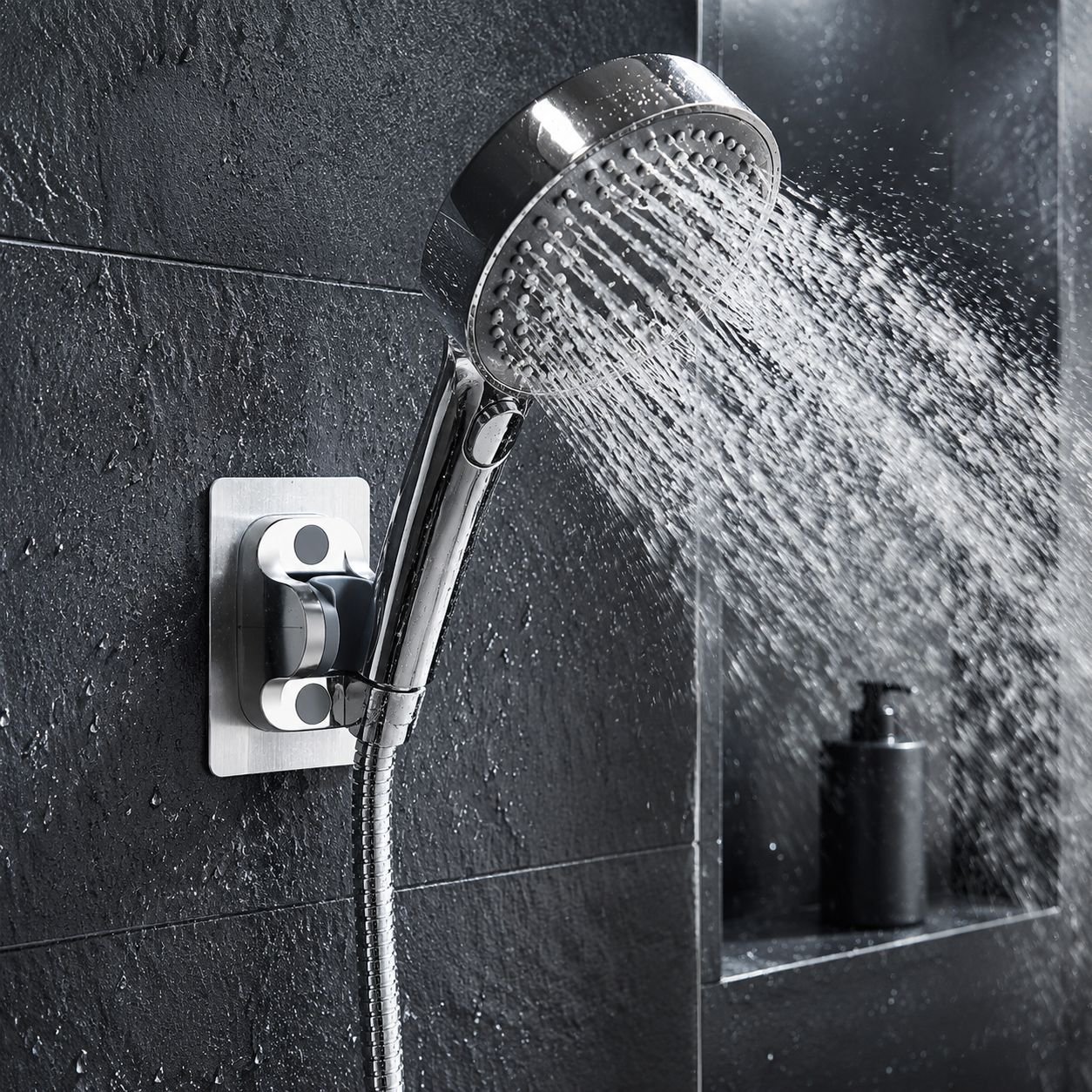 Multi-Functional Rotatable Shower Head Holder