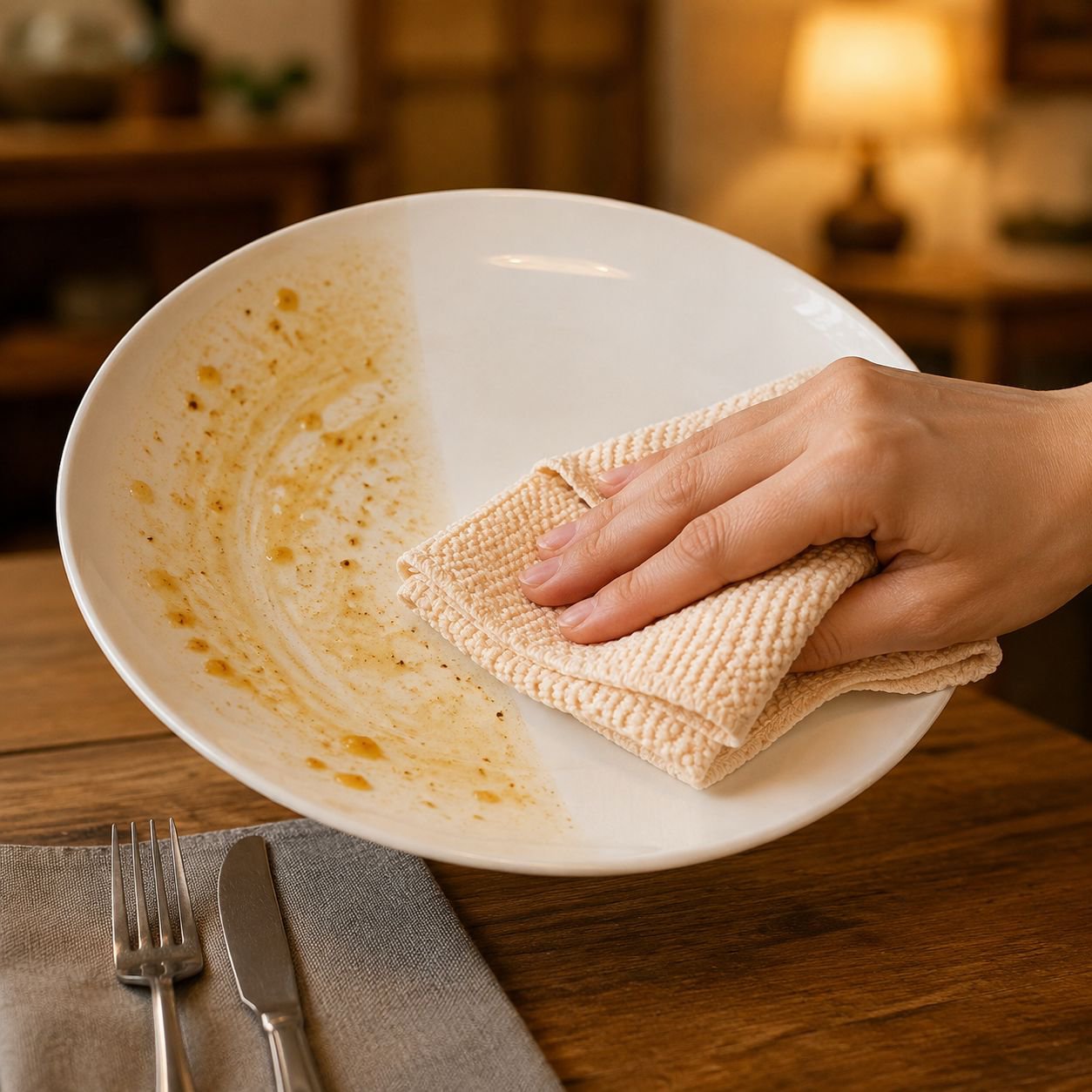 Microfiber Dishwashing Towel for Cleaning