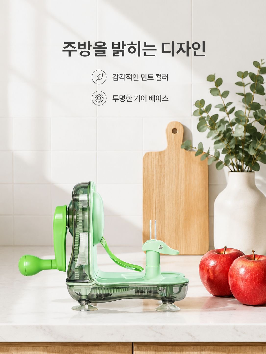 다기능 사과 껍질 벗기는 기계