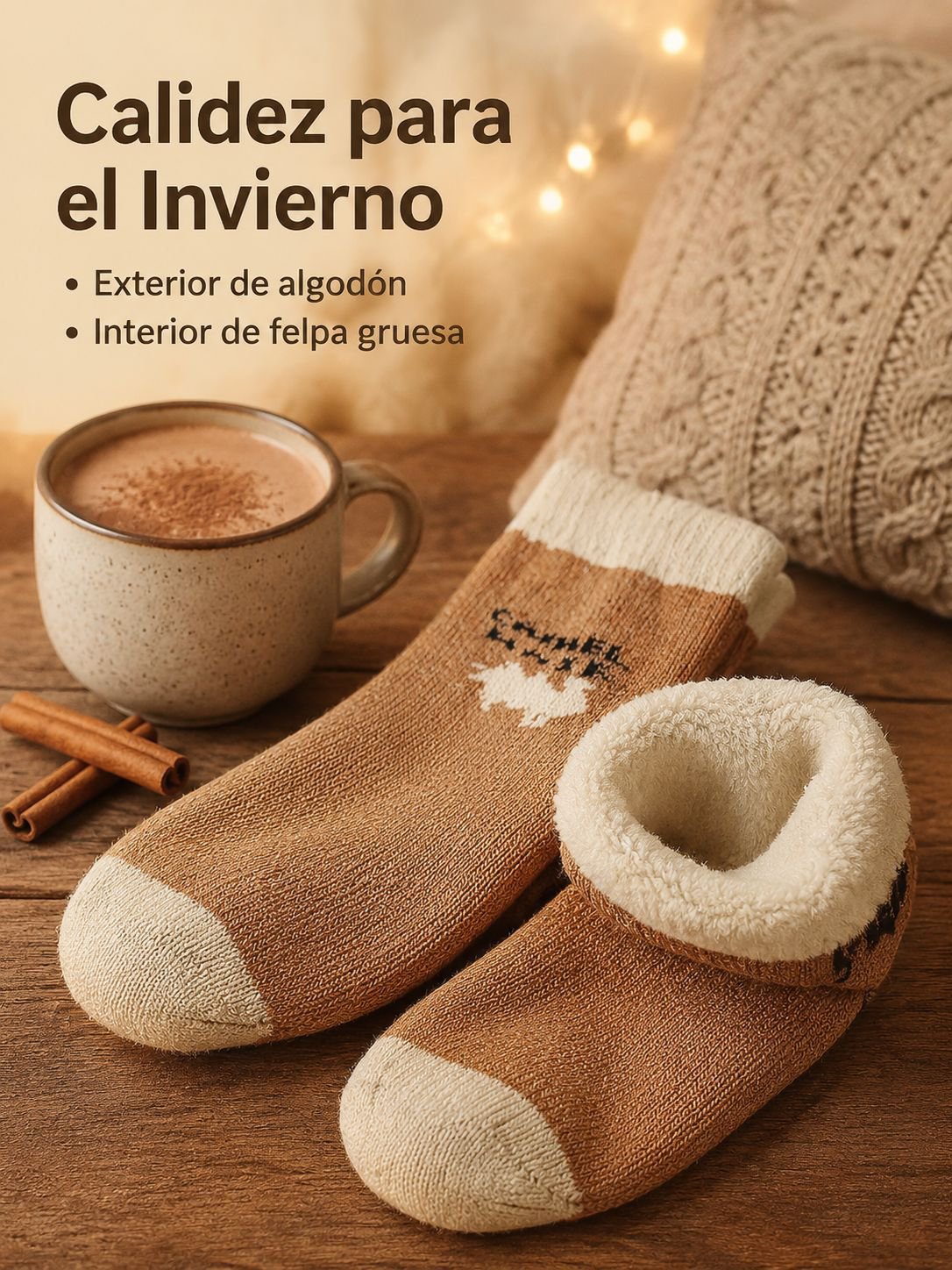 Calcetas de invierno para adultos mayores, hombres y mujeres, medias térmicas de algodón medio tubo
