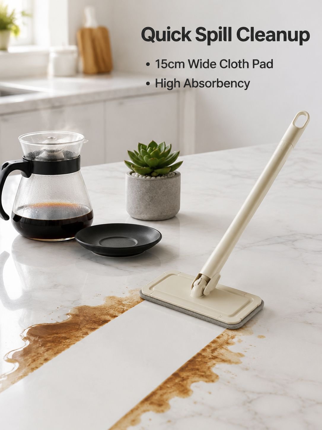 Desktop small cloth mop