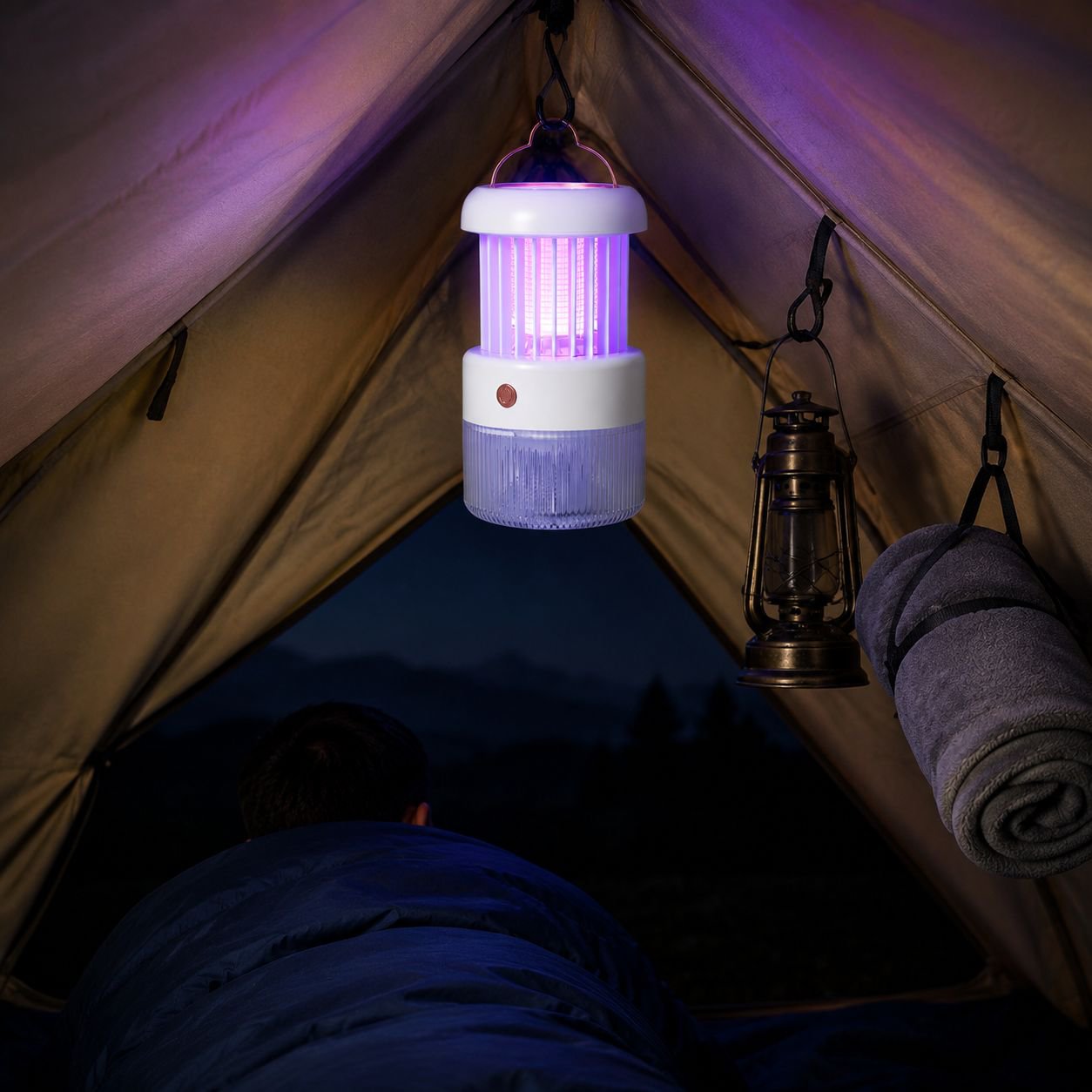 Leiser Mückenvernichter, für Zuhause und Outdoor, kabelloses Design