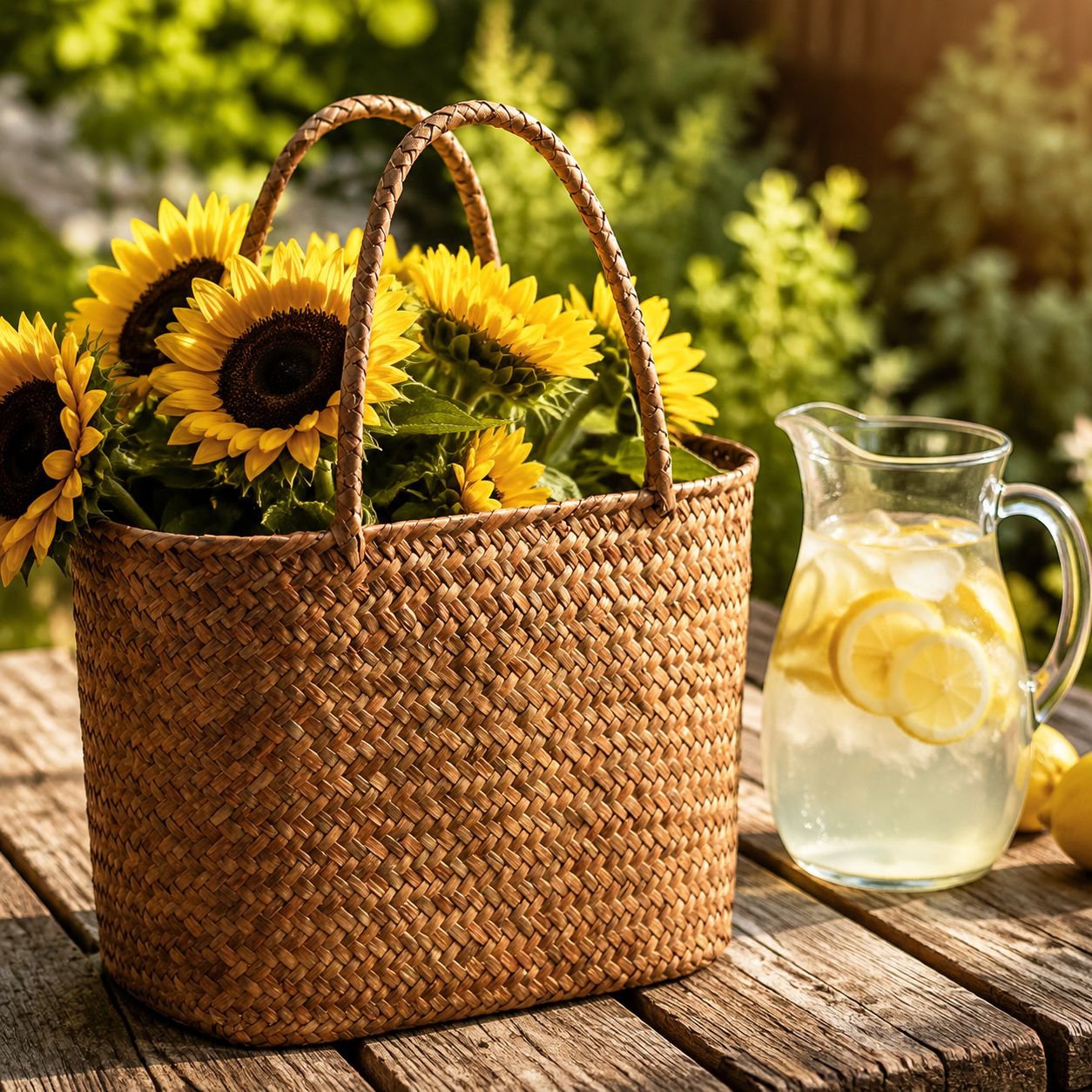 Flower Basket for Photography Props