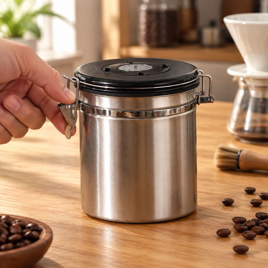 Tarro hermético de almacenamiento para cocina