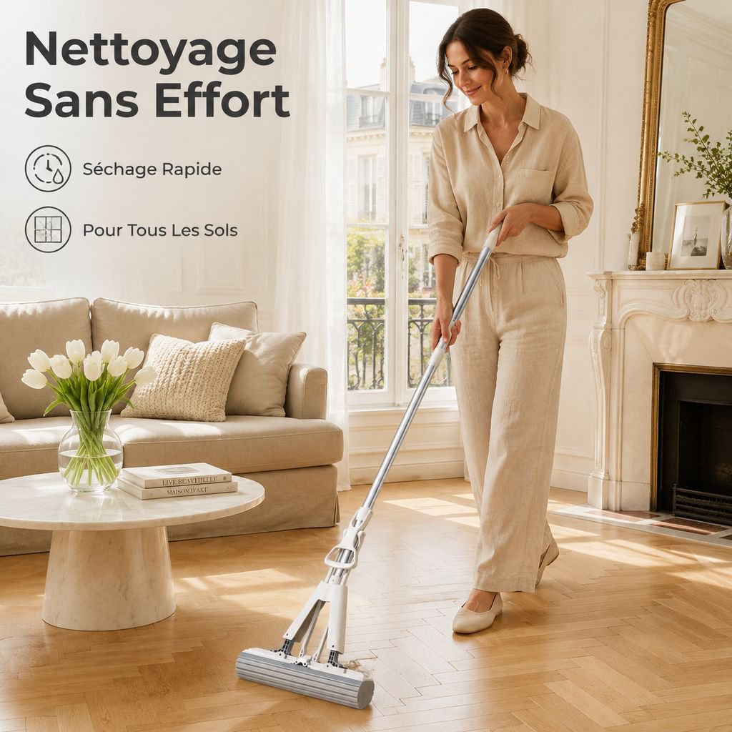 Nouvelle serpillière éponge pour la maison