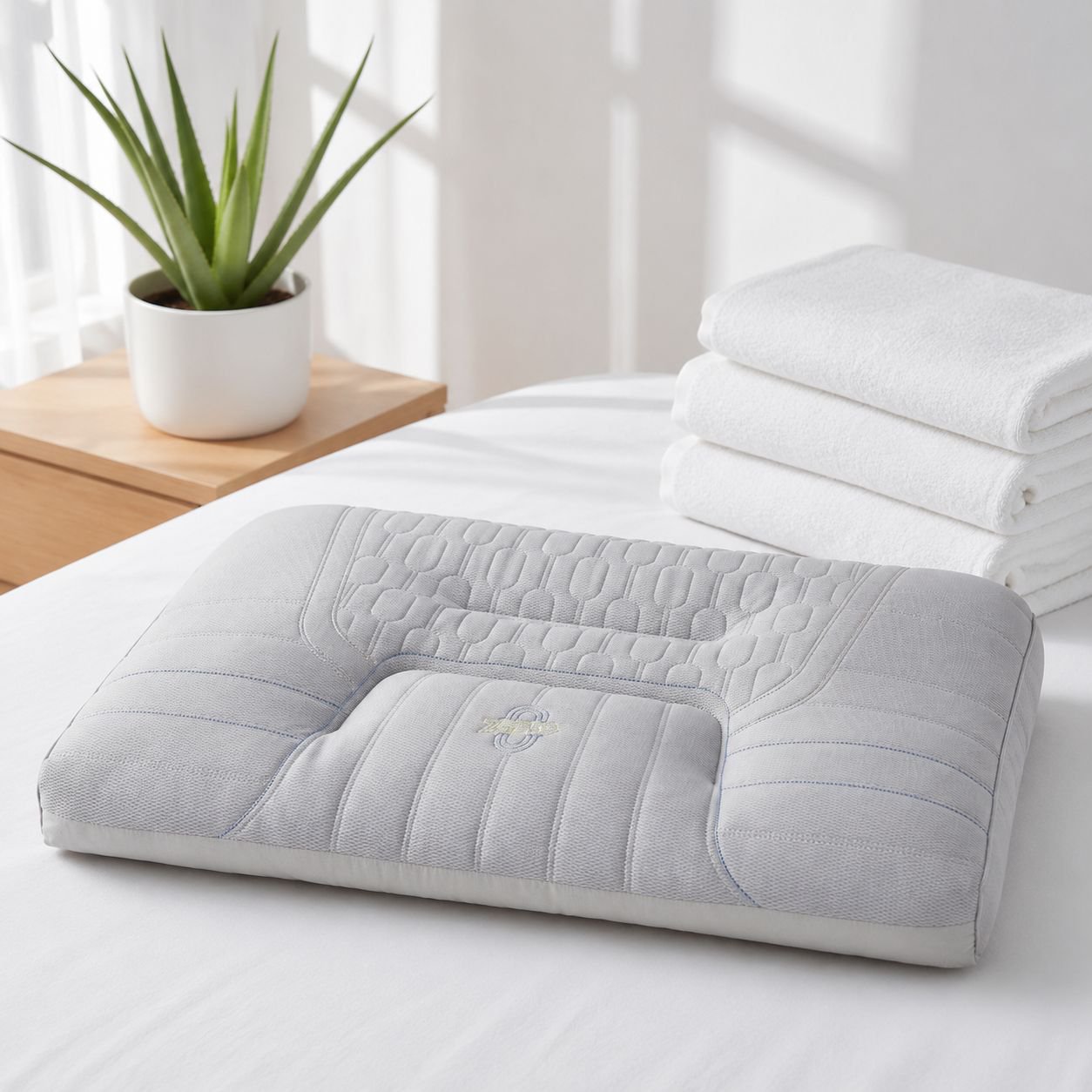 Specialized pillow core designed for student bedding