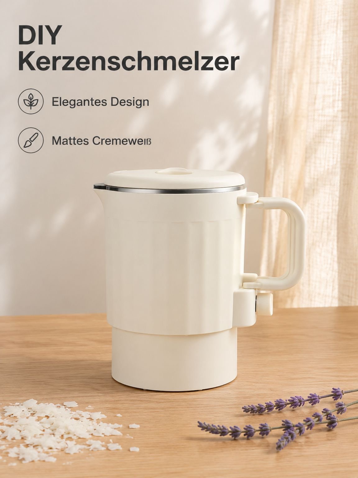 Faltbares Kerzenschmelzofen-Kerzenset