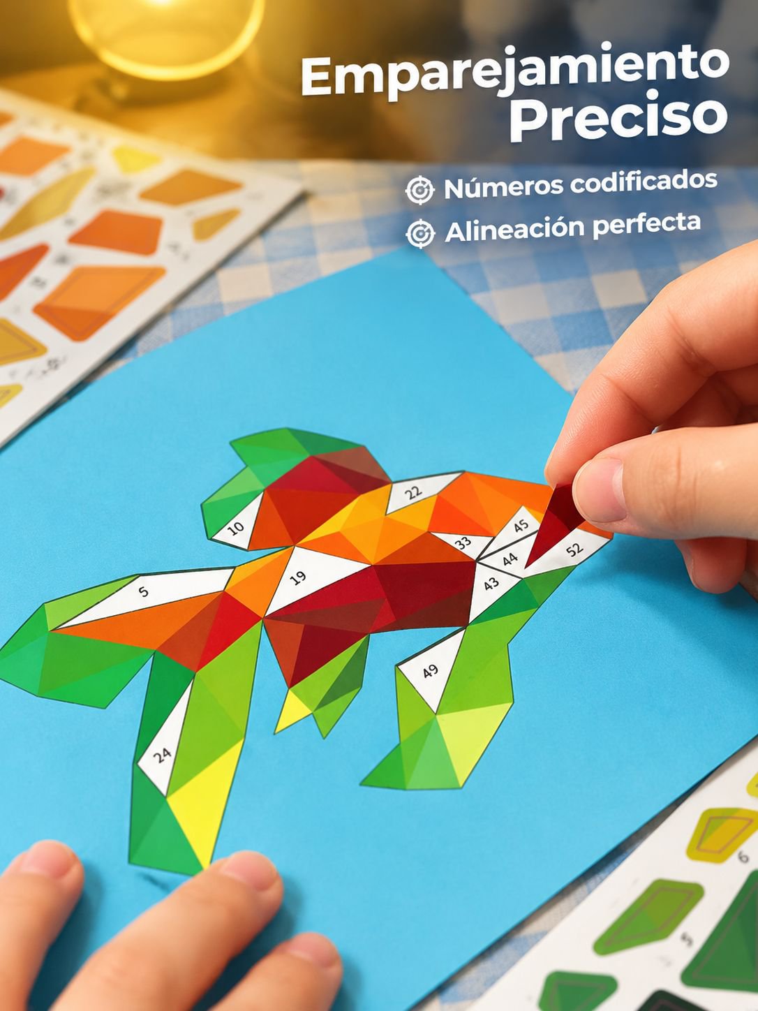 Libro de collage geométrico 3D