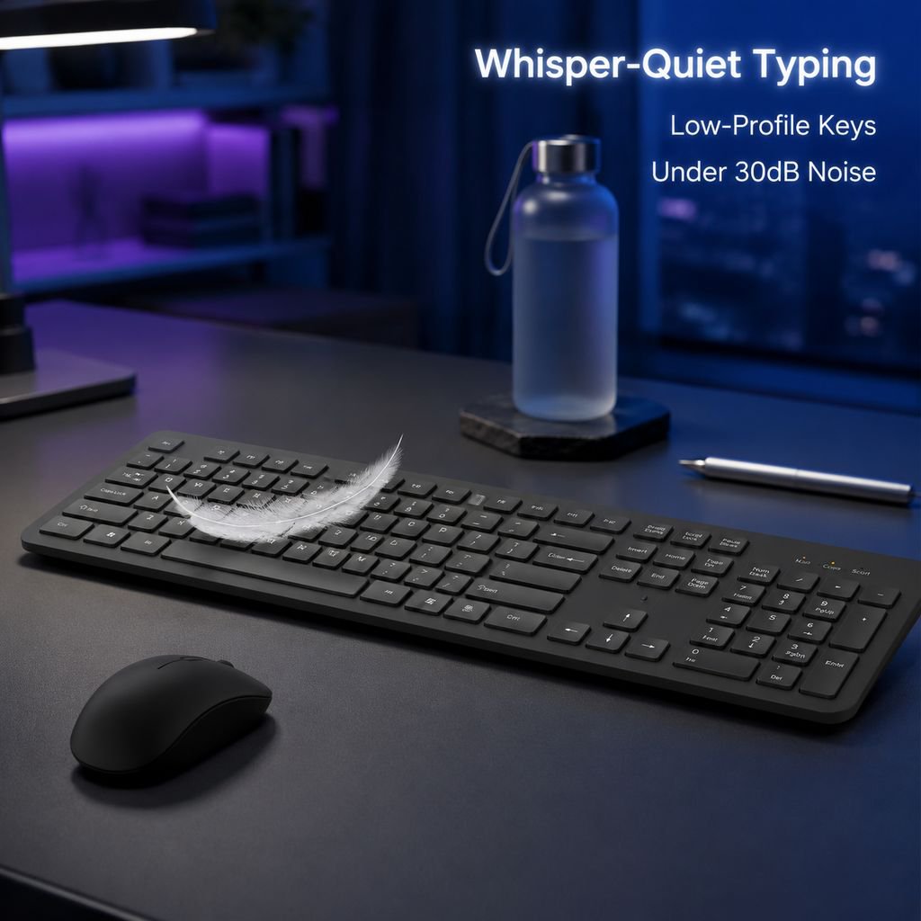 2.4G Wireless Keyboard & Mouse Set
