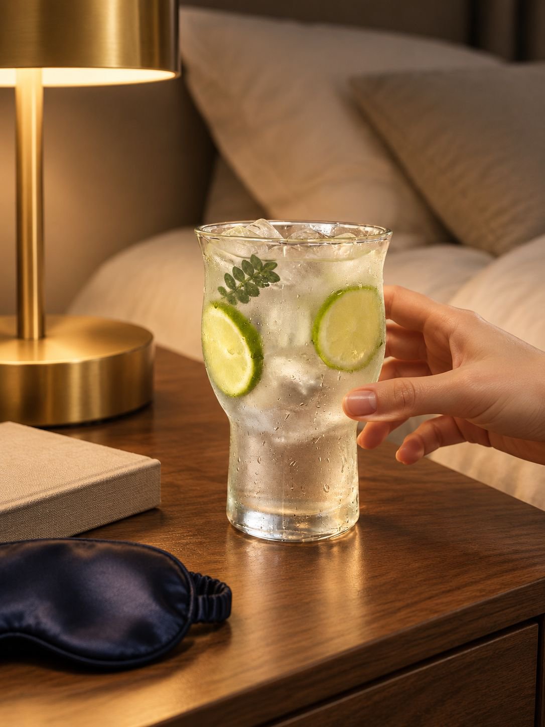 Easy-to-clean wide mouth glass cup