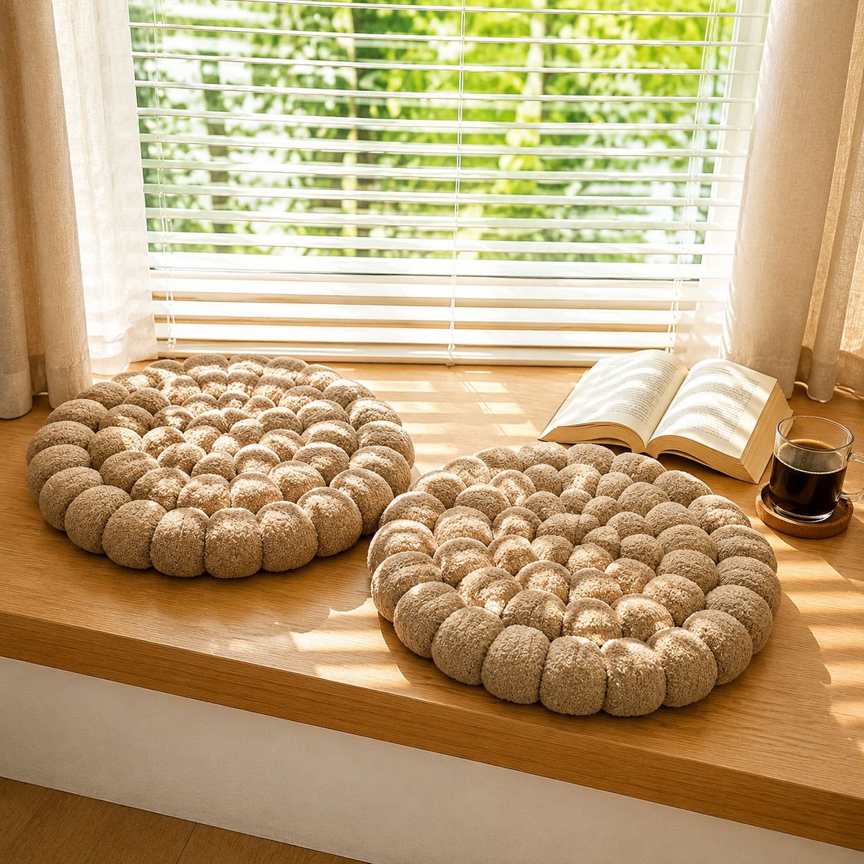 Cojín cómodo tipo tatami para oficina y sofá – color liso