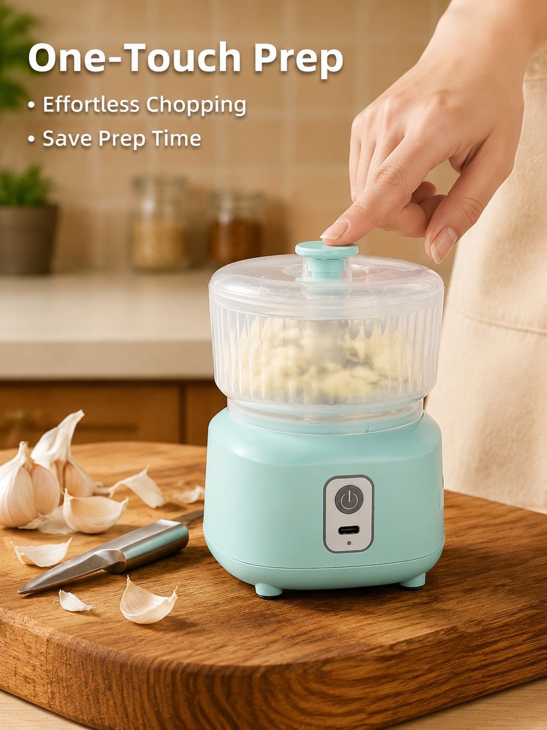 Multifunctional Electric Garlic Chopper