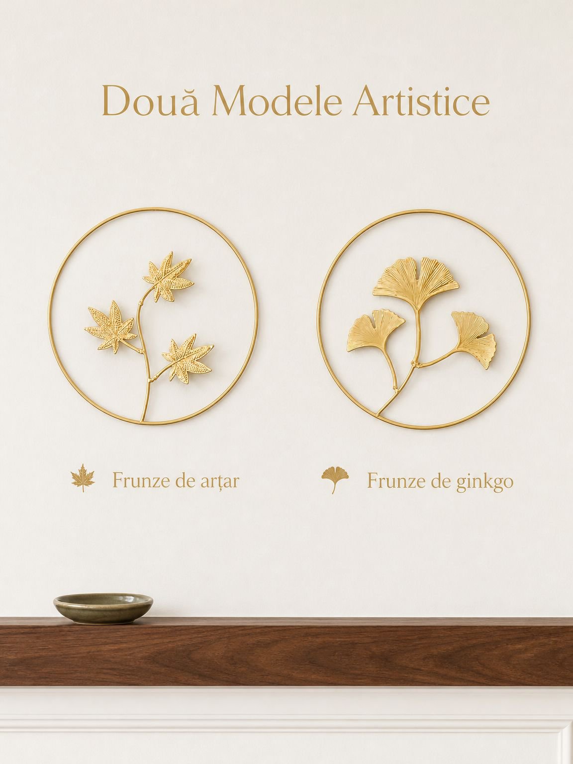 Decor de perete din fier forjat