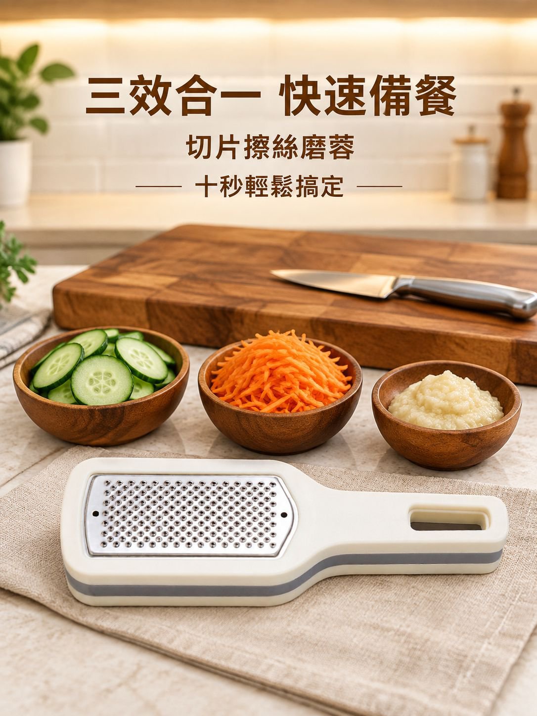 多功能廚房三合一刨絲器