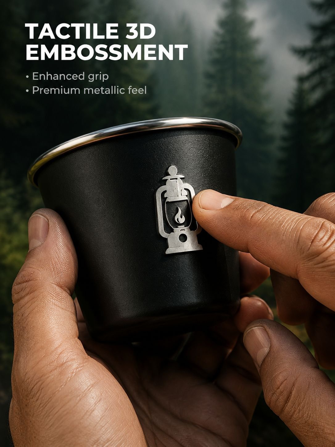 Durable Stainless Steel Cups for Tea or Wine