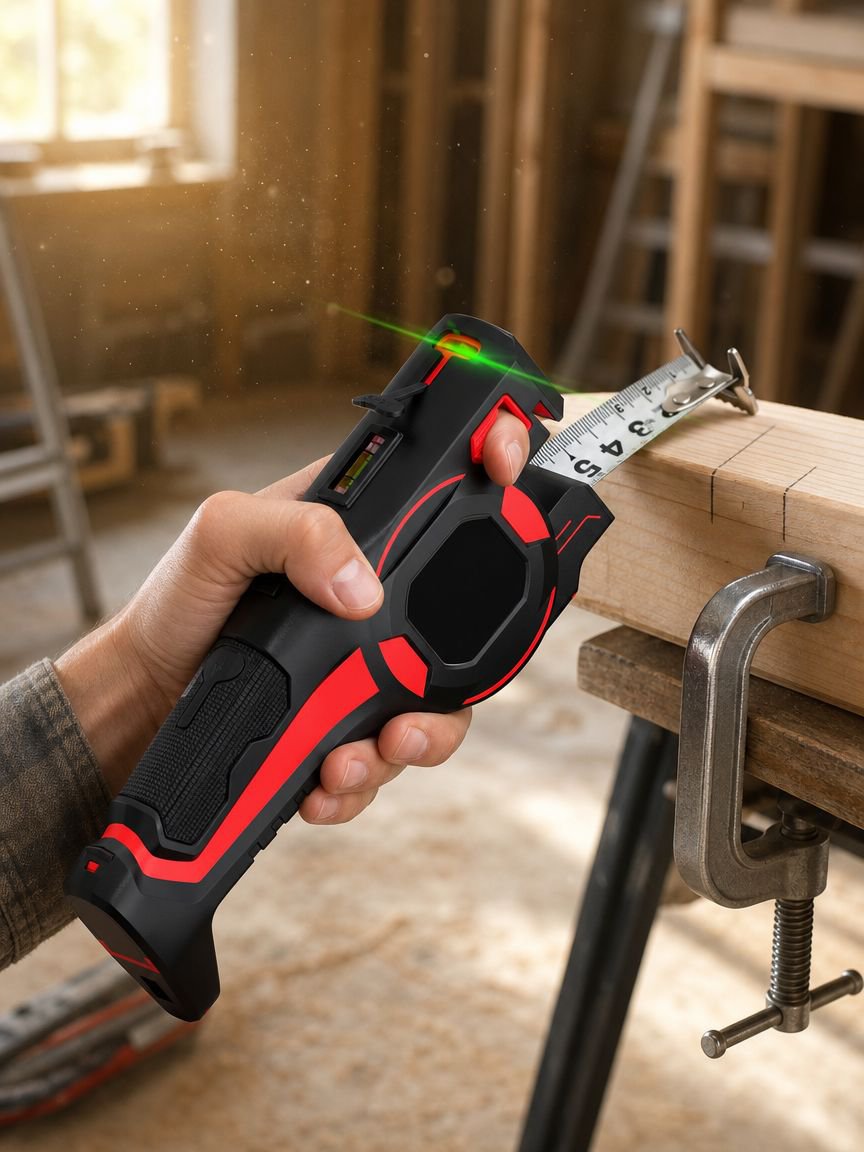 Handheld high precision laser distance meter