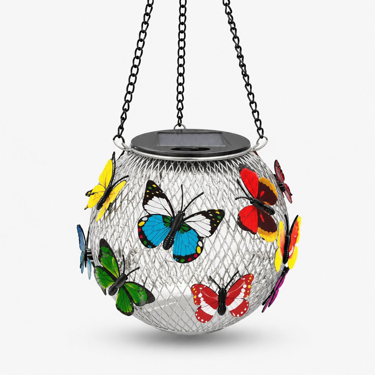 Outdoor Waterproof Solar Butterfly Decorative Light for Villa Lawn Balcony