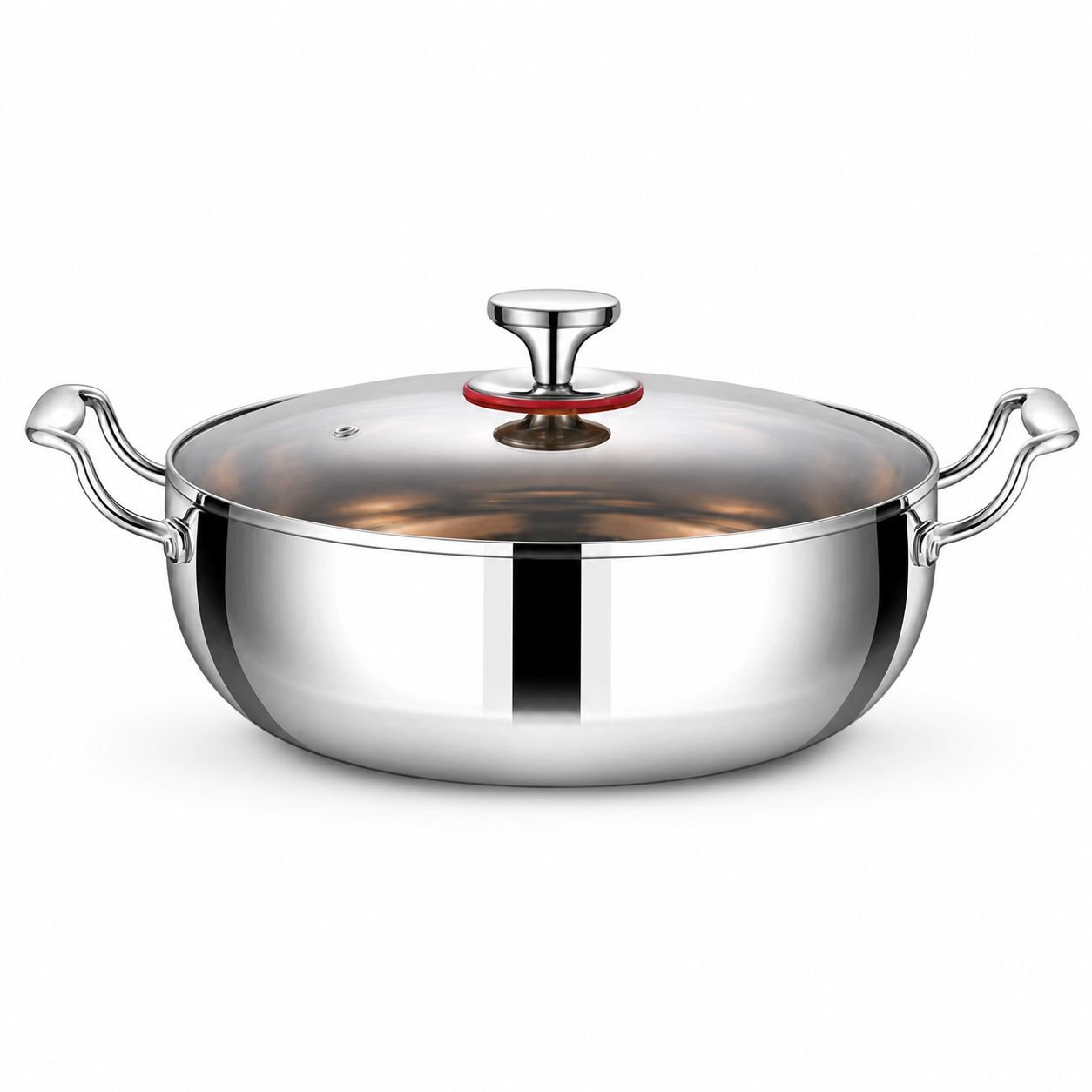 Double Handle Soup Pot for Household Induction Cooker