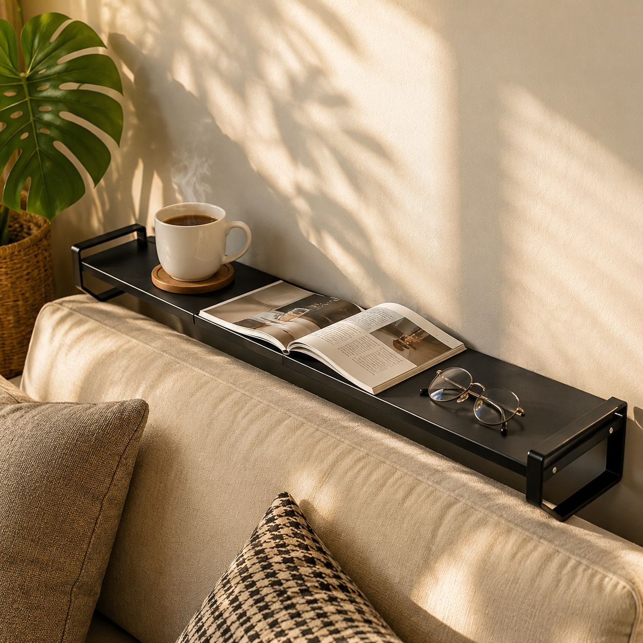 Sofa Back Wall-Mounted Shelf