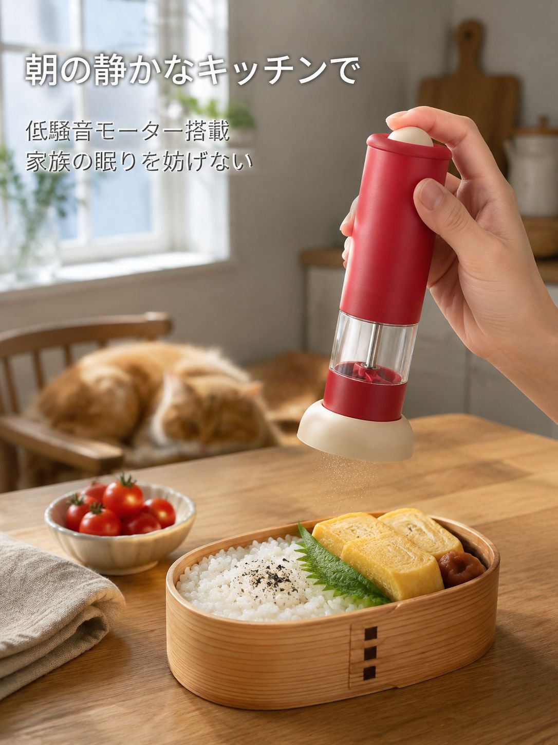 電動調味料グラインダー